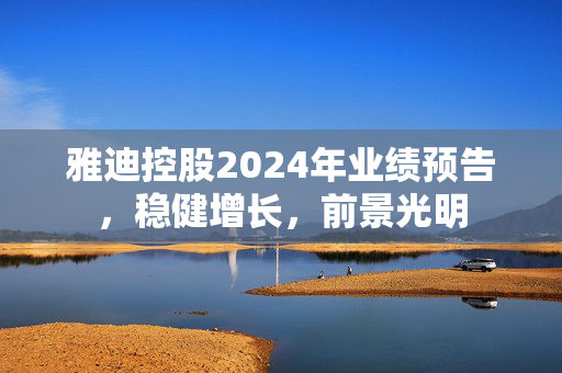 雅迪控股2024年业绩预告，稳健增长，前景光明