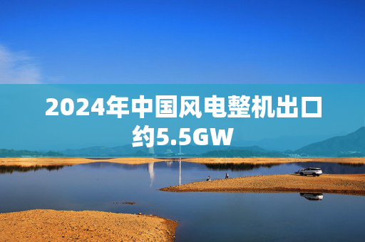 2024年中国风电整机出口约5.5GW