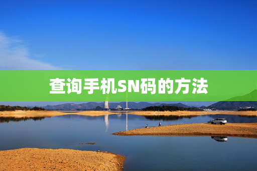 查询手机SN码的方法