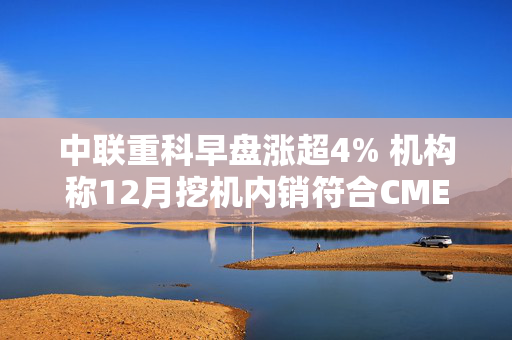 中联重科早盘涨超4% 机构称12月挖机内销符合CME预期