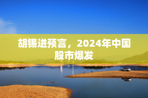 胡锡进预言，2024年中国股市爆发