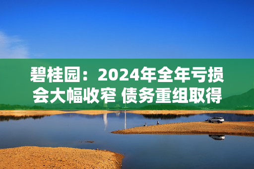 碧桂园：2024年全年亏损会大幅收窄 债务重组取得关键进展