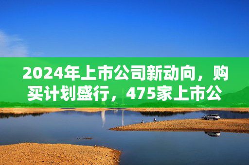 2024年上市公司新动向，购买计划盛行，475家上市公司蓄势待发