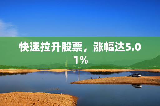 快速拉升股票，涨幅达5.01%