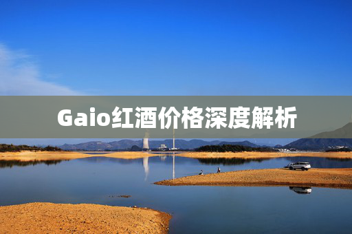 Gaio红酒价格深度解析