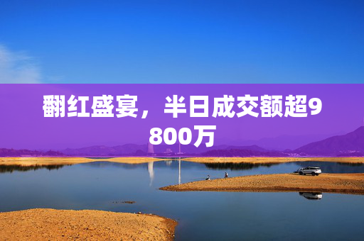 翻红盛宴，半日成交额超9800万