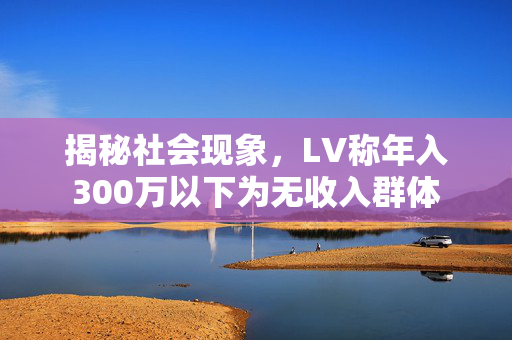 揭秘社会现象，LV称年入300万以下为无收入群体