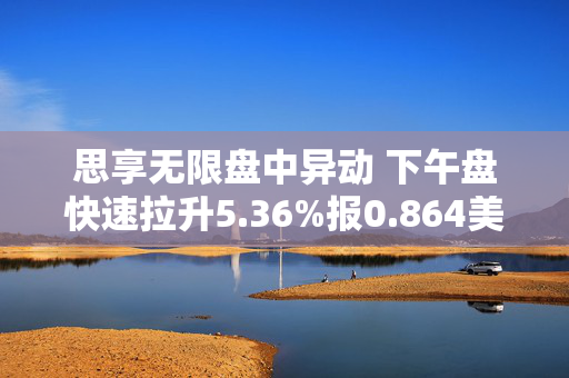 思享无限盘中异动 下午盘快速拉升5.36%报0.864美元