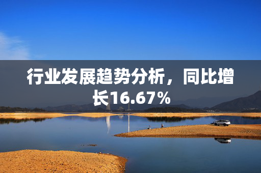 行业发展趋势分析，同比增长16.67%