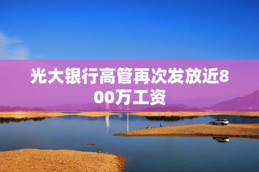 光大银行高管再次发放近800万工资