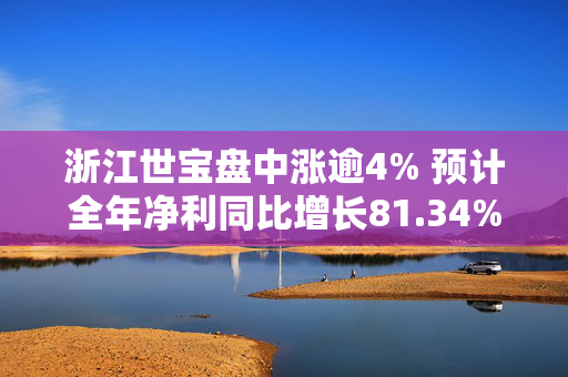 浙江世宝盘中涨逾4% 预计全年净利同比增长81.34%至113.72%