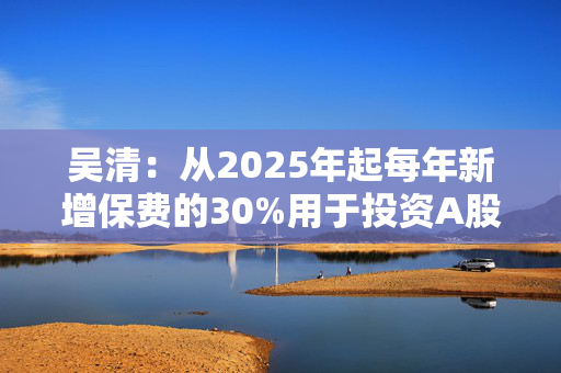 吴清：从2025年起每年新增保费的30%用于投资A股