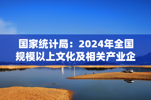 国家统计局：2024年全国规模以上文化及相关产业企业营业收入增长6.0%