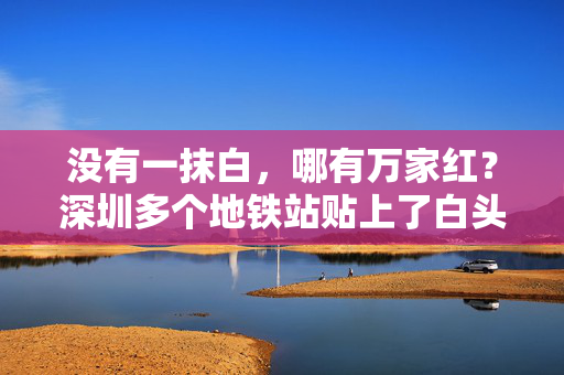 没有一抹白，哪有万家红？深圳多个地铁站贴上了白头春联