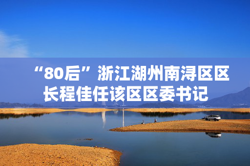 “80后”浙江湖州南浔区区长程佳任该区区委书记