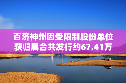 百济神州因受限制股份单位获归属合共发行约67.41万股股份