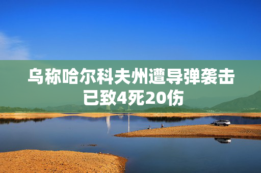 乌称哈尔科夫州遭导弹袭击 已致4死20伤