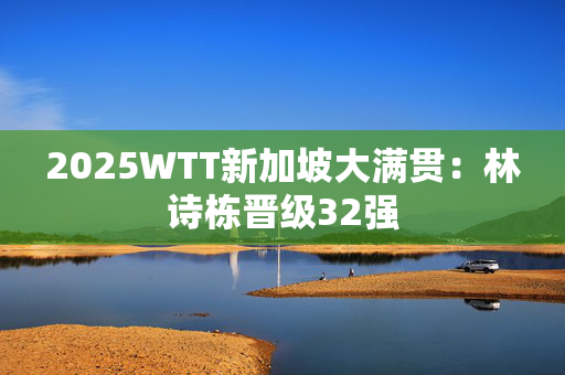 2025WTT新加坡大满贯：林诗栋晋级32强