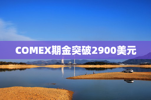 COMEX期金突破2900美元