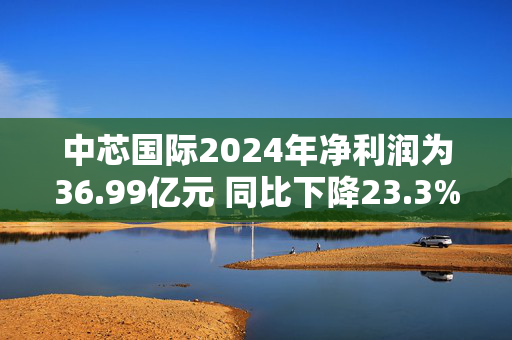 中芯国际2024年净利润为36.99亿元 同比下降23.3%