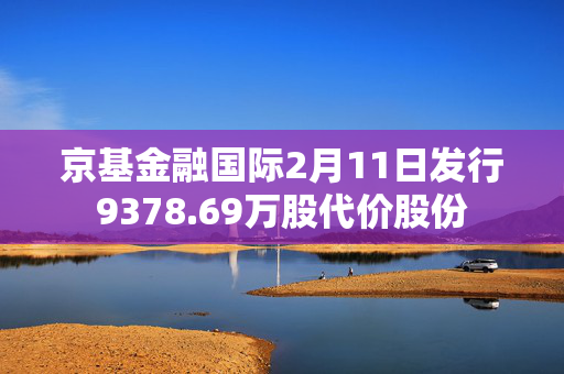 京基金融国际2月11日发行9378.69万股代价股份