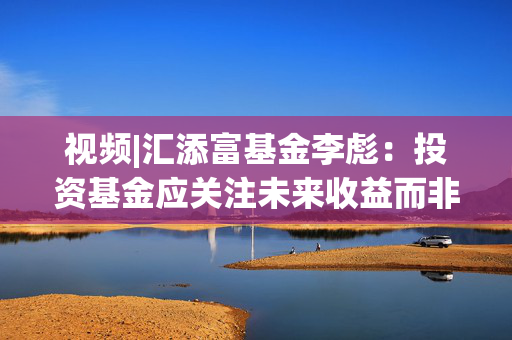 视频|汇添富基金李彪：投资基金应关注未来收益而非过去业绩表现