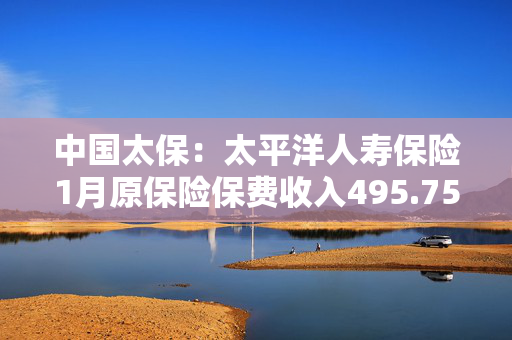 中国太保：太平洋人寿保险1月原保险保费收入495.75亿元 同比增长10.3%