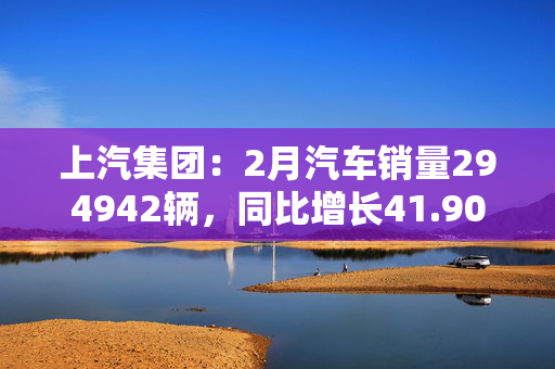 上汽集团：2月汽车销量294942辆，同比增长41.90%