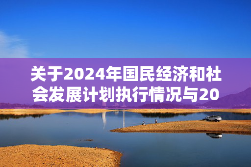 关于2024年国民经济和社会发展计划执行情况与2025年国民经济和社会发展计划草案的报告（摘要）