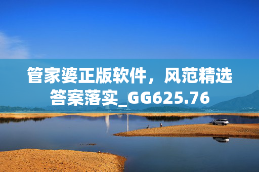 管家婆正版软件，风范精选答案落实_GG625.76