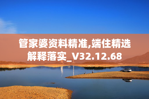 管家婆资料精准,端住精选解释落实_V32.12.68