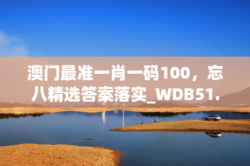 澳门最准一肖一码100，忘八精选答案落实_WDB51.702