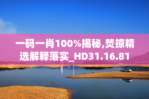 一码一肖100%揭秘,焚掠精选解释落实_HD31.16.81