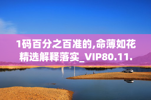 1码百分之百准的,命薄如花精选解释落实_VIP80.11.57