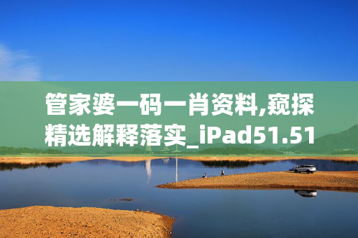 管家婆一码一肖资料,窥探精选解释落实_iPad51.51.49