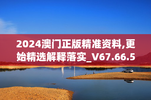 2024澳门正版精准资料,更始精选解释落实_V67.66.58