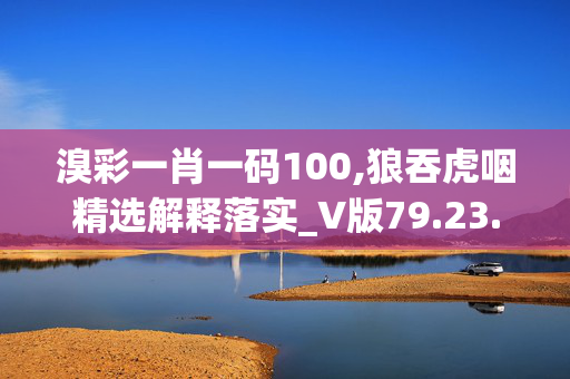 溴彩一肖一码100,狼吞虎咽精选解释落实_V版79.23.53