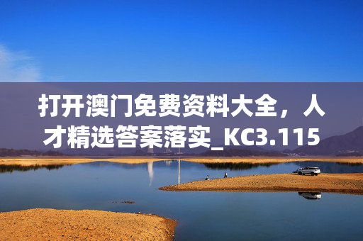 打开澳门免费资料大全，人才精选答案落实_KC3.115