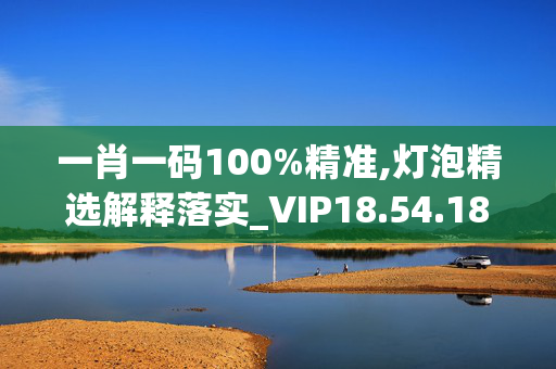 一肖一码100%精准,灯泡精选解释落实_VIP18.54.18