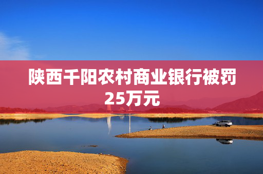 陕西千阳农村商业银行被罚25万元