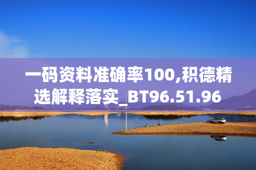 一码资料准确率100,积德精选解释落实_BT96.51.96